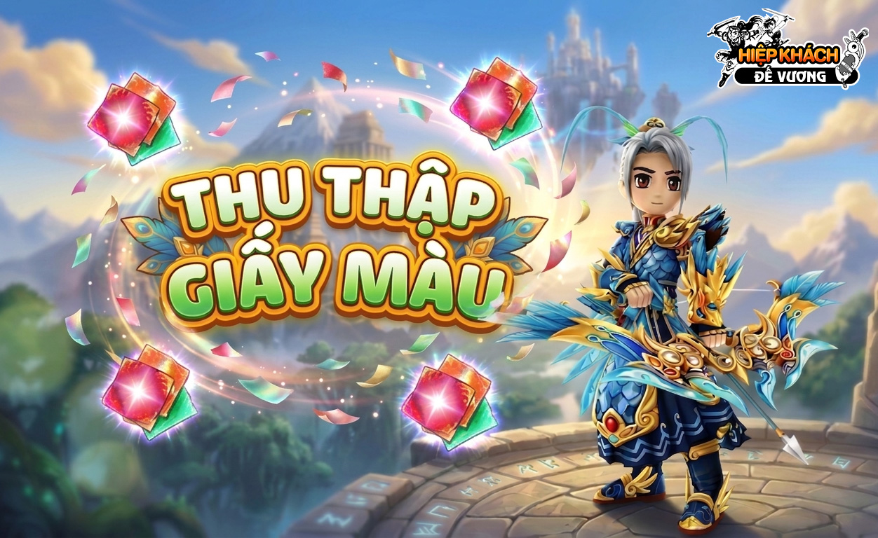 Thu thập giấy màu