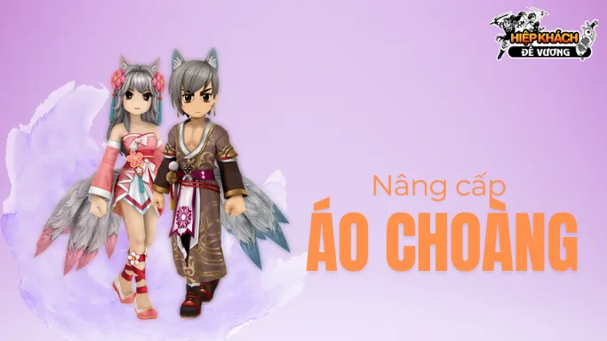 Nâng cấp áo choàng thời trang